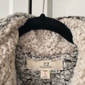 Grey Sherpa thread & supply vest